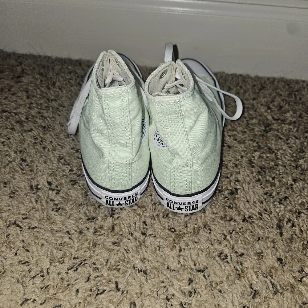 Converse Mint Green High-Top Sneakers - Picture 3 of 7